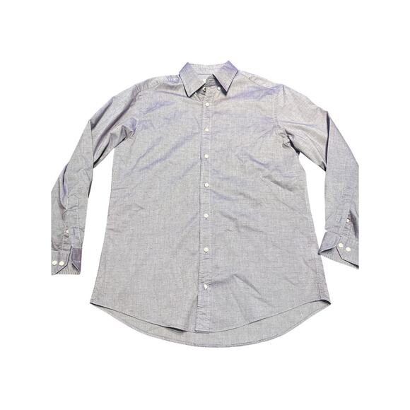 Ben Sherman Tailored Men's Slim Fit Dress Shirt (15 1/2, 34/35, 39/40) - Picture 1 of 4
